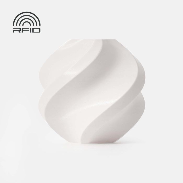 PLA Basic Jade White (10100) - білий базовий ПЛА філамент Bambu Lab пластик для 3д друку
